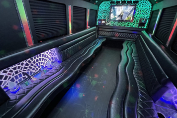 Conway Limo Bus Interior