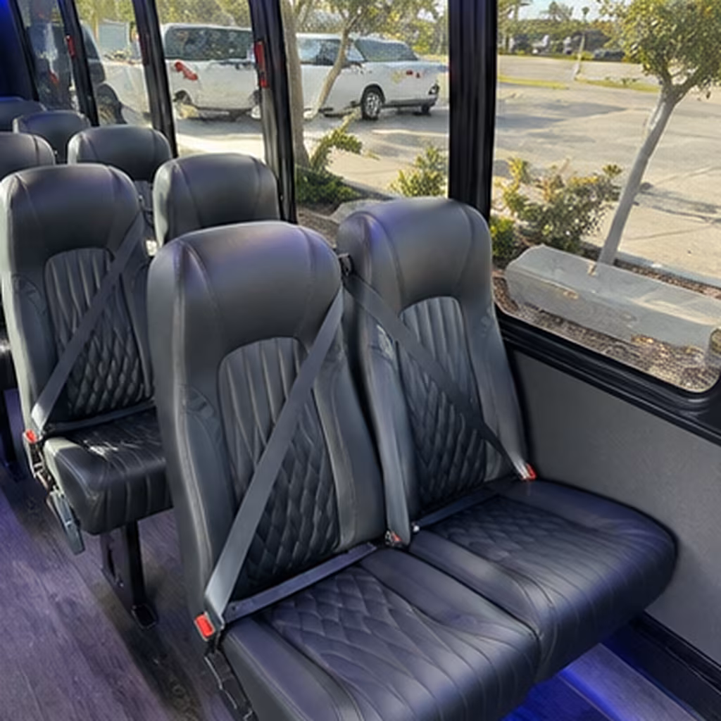 conway religious group transportation onboard seating